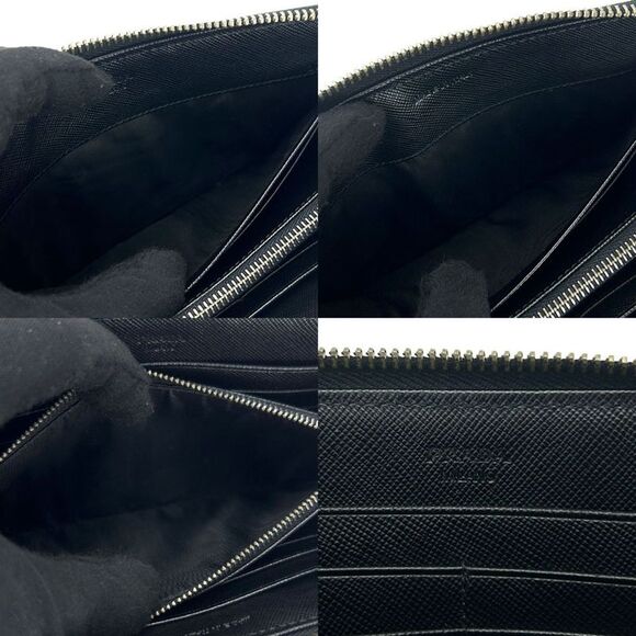 Prada Tessuto Black Synthetic Wallet  (Pre-Owned) - Picture 5 of 7